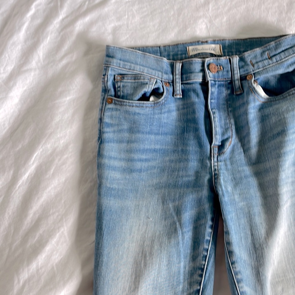 Madewell High Rise Skinny Jeans